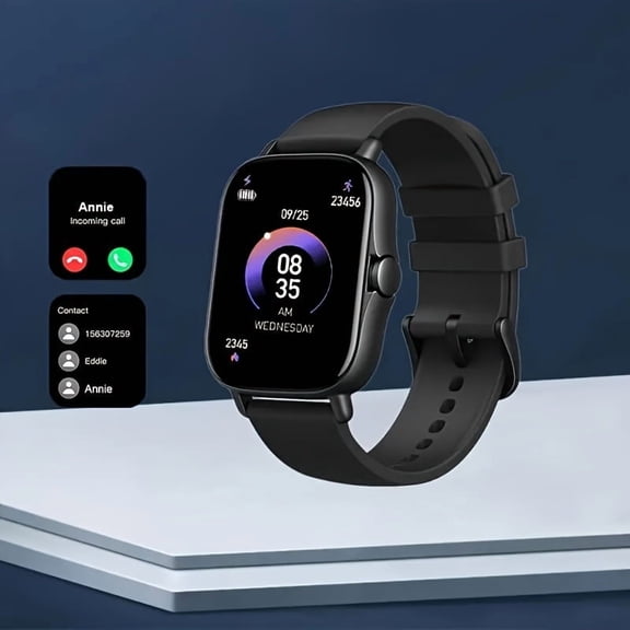 Smartwatch with Music, Voice Assistant, Wireless Calling, Message Alerts, Remote Camera, OLED Screen, Bluetooth 5.3, 360P, for Men Women Sports, Compatible Android iPhone, Perfect Holiday Gift