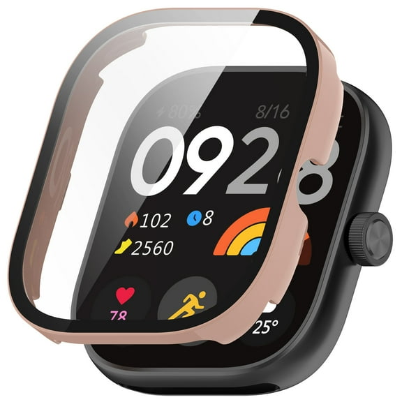 Smartwatch PC + Tempered Glass Screen Cover Integrated Design Fits Perfectly