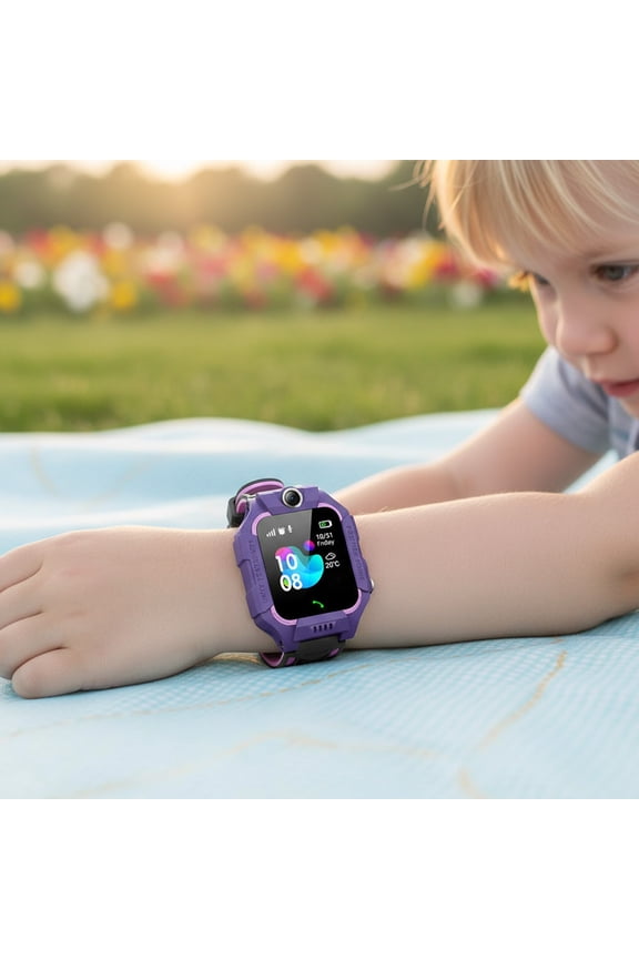 Smartwatch Phone with GPS - 8.98x1.61x0.63in Two-Way Calling Waterproof Tracker, 1.44 Inch Touch Screen for Boys Girls, Long Battery Life Games Camera Gift