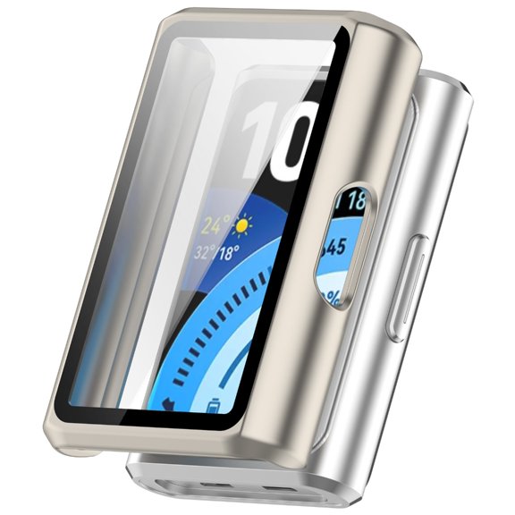 Smartwatch Protective Cover Watch Bumper Case Tempering Glass Screen Cover for Band 11/11P Assorted Color