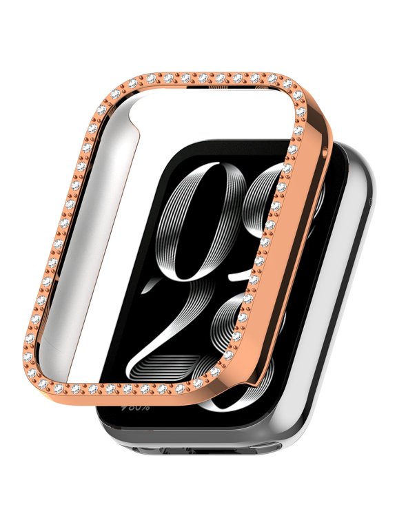 Smartwatch Protectors PC Half Cover With Screen Guard Compatible With Smartwatch Scratch Resistant Easy Installation Precise Cutouts