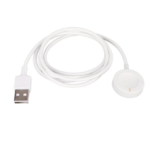 Smartwatch Replacement Charging Cable Smartwatch Magnetic Charging Cable, Smart Watch Charger PVC ABS for Office White