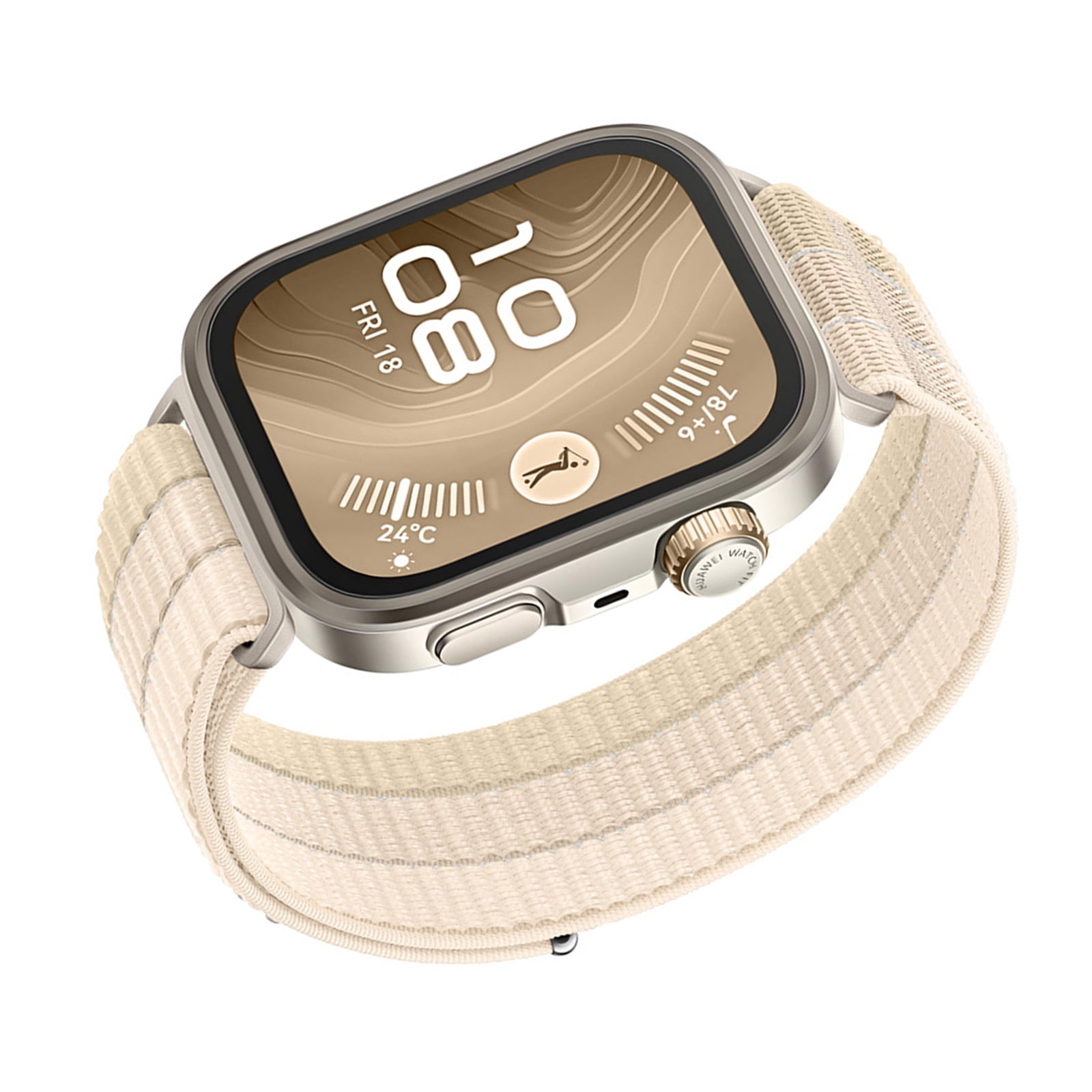 Smartwatch Soft Breathable Nylon Braid Wriststrap Belt Release Straps ...