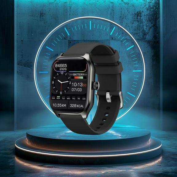 Smartwatch - Sports Watch Bracelet Advanced Bluetooth Calling And Extra Long Battery Life Customised Dials With Multiple Patterns.02-inch Display