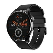 Smartwatch - The Round Screen Smartwatch Is Exquisite And Sturdy, With A Stainless Steel Body Paired With A Strap To Highlight A Temperament