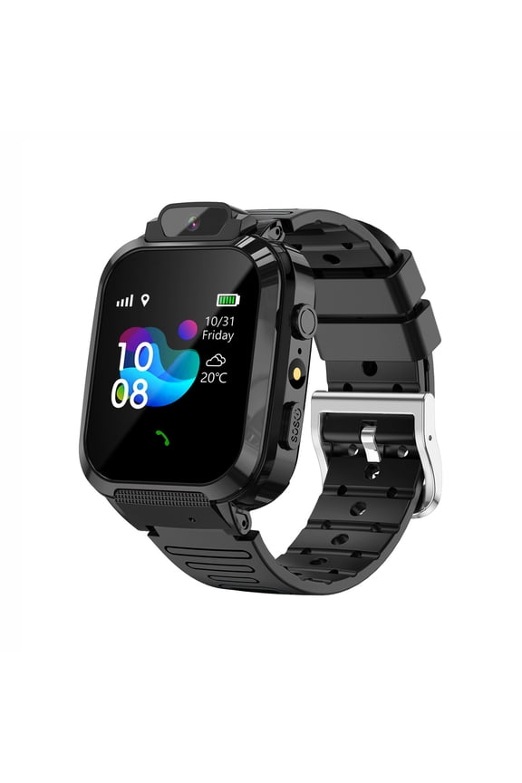 Smartwatch For Youngsters With Two Way Calling LBS Positioning Photo Video Ebook Alarm Clock Calendar Pedometer Multimedia Games Long Battery Life Waterproof Easy To Use