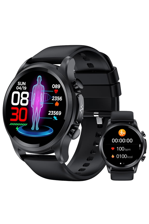 Smartwatch for Men, 1.39" HD Touch Screen, Fitness Tracker , Call & Message Alerts, IP68 Waterproof, Compatible with Android & iPhone