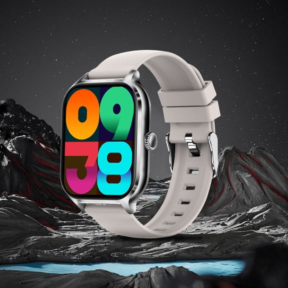 Smartwatch with Bluetooth Calling & Music, 1.39" HD Screen, Step Counter, Sleep Tracking, IP68 Waterproof for Fitness