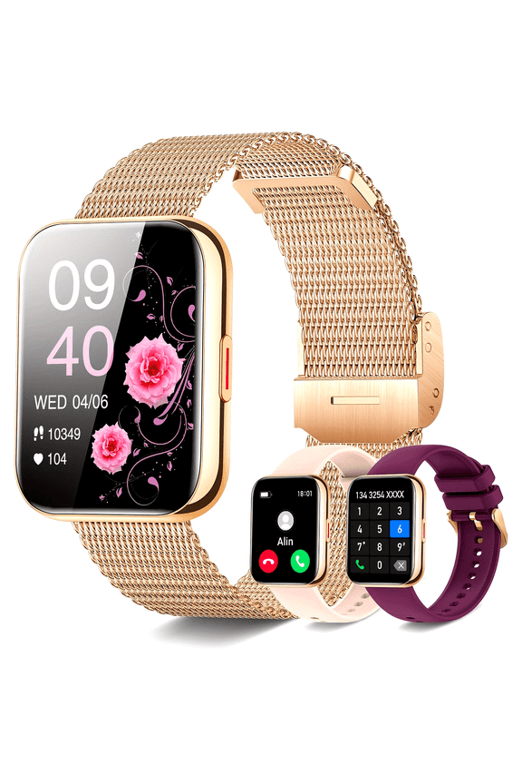 Smartwatch with Call, Fitness Tracker, Music Control - Multi-Mode, Long Battery, for Android/iOS - Gym & Active Lifestyle Gift