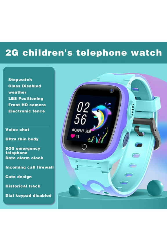 Smartwatches - Children's Intelligent Positioning Watch Photo High-definition Screen Student Telephone Watch