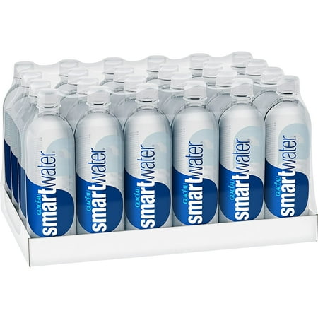 Smartwater vapor distilled premium water bottles, 20 fl oz, 24 Pack