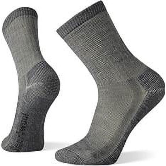 Smartwool Hike Classic Edition Full Cushion Crew Socks, Medium Gray, Large