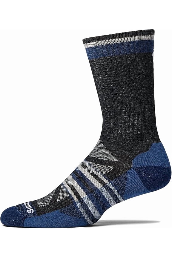 SW001708003L Outdoor Light Cushion Crew Socks Charcoal L