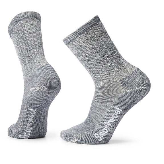 Smartwool Women's Classic Hike Light Cushion Crew, Light Gray, Large