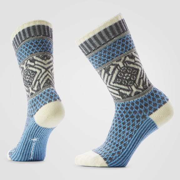Smartwool Women's Everyday Cozy Popcorn Snowflake Crew Socks