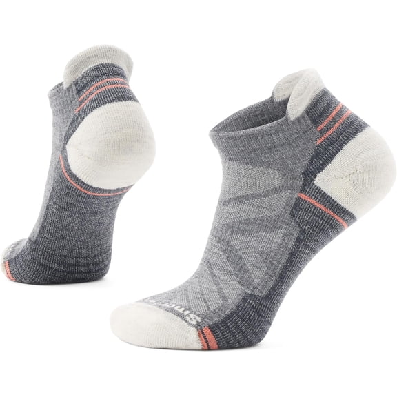 Smartwool Women's Hike Light Cushion Low Ankle Socks, Medium Gray, Medium