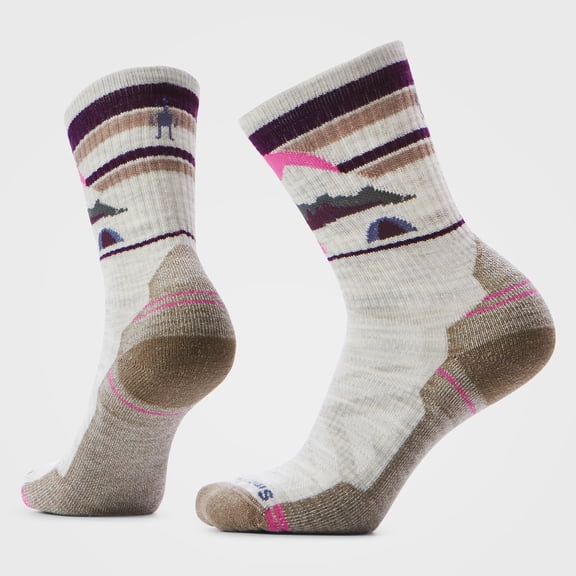 Smartwool Women's Hike Light Cushion Mountain Moon Crew Socks