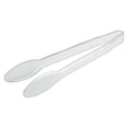 thumbnail image 1 of Smarty 12" Clear Disposable Plastic Serving Tongs 48ct, 1 of 4