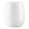 thumbnail image 1 of Smarty 12 oz. White Elegant Stemless Plastic Wine Glasses 64ct, 1 of 8