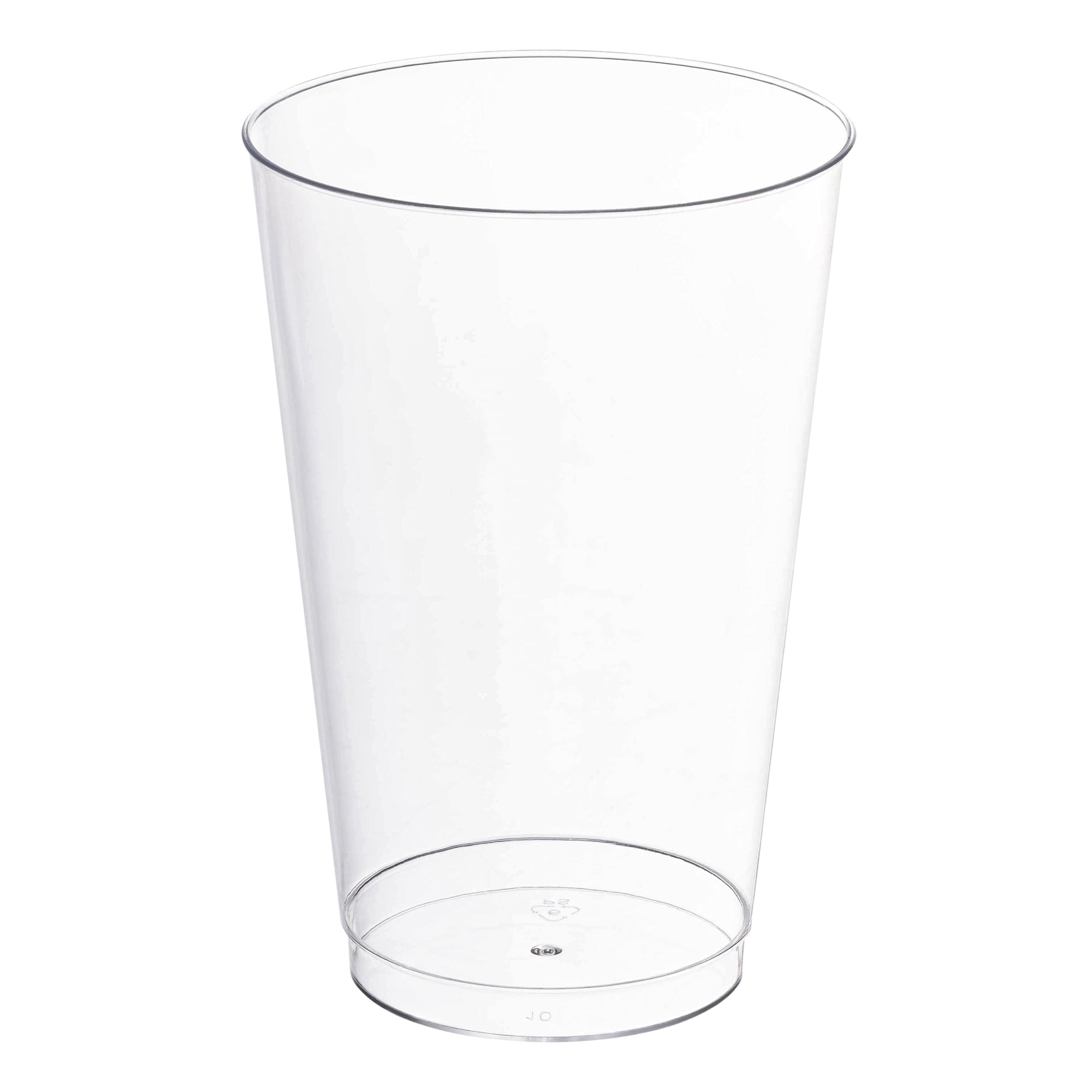 Smarty 14 oz. Crystal Clear Round Disposable Plastic Party Cups 500ct ...