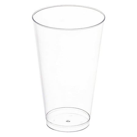 Smarty 16 oz. Crystal Clear Round Tall Disposable Plastic Party Cups 500ct
