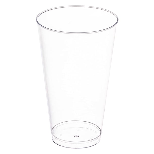 Smarty 16 oz. Crystal Clear Round Tall Disposable Plastic Party Cups ...