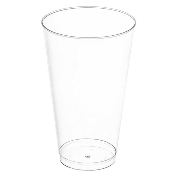 Smarty 16 oz. Crystal Clear Round Tall Disposable Plastic Party Cups 500ct