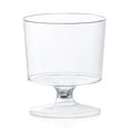 thumbnail image 1 of Smarty 2 oz. Clear Round Plastic Disposable Mini Wine Glass 480 ct, 1 of 7