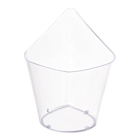 Smarty 4 oz. Clear Teardrop Disposable Plastic Dessert Cups 288ct