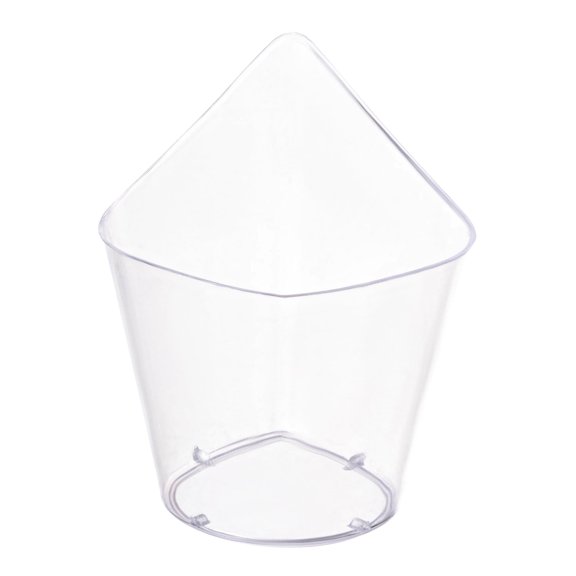 Smarty 4 oz. Clear Teardrop Disposable Plastic Dessert Cups 288ct