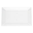 thumbnail image 1 of Smarty 5.5" x 8.5" White Rectangle Disposable Plastic Dessert Plates 120ct, 1 of 5
