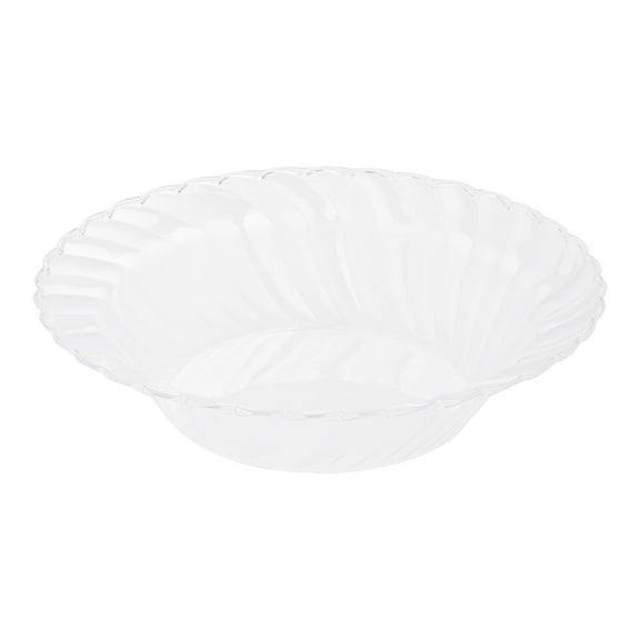 Smarty 5 oz. Clear Classic Flair Disposable Plastic Dessert Bowls 180ct