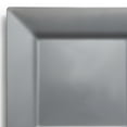 thumbnail image 1 of Smarty 6.5" Silver Square Disposable Plastic Cake/Salad Plates 120ct, 1 of 8