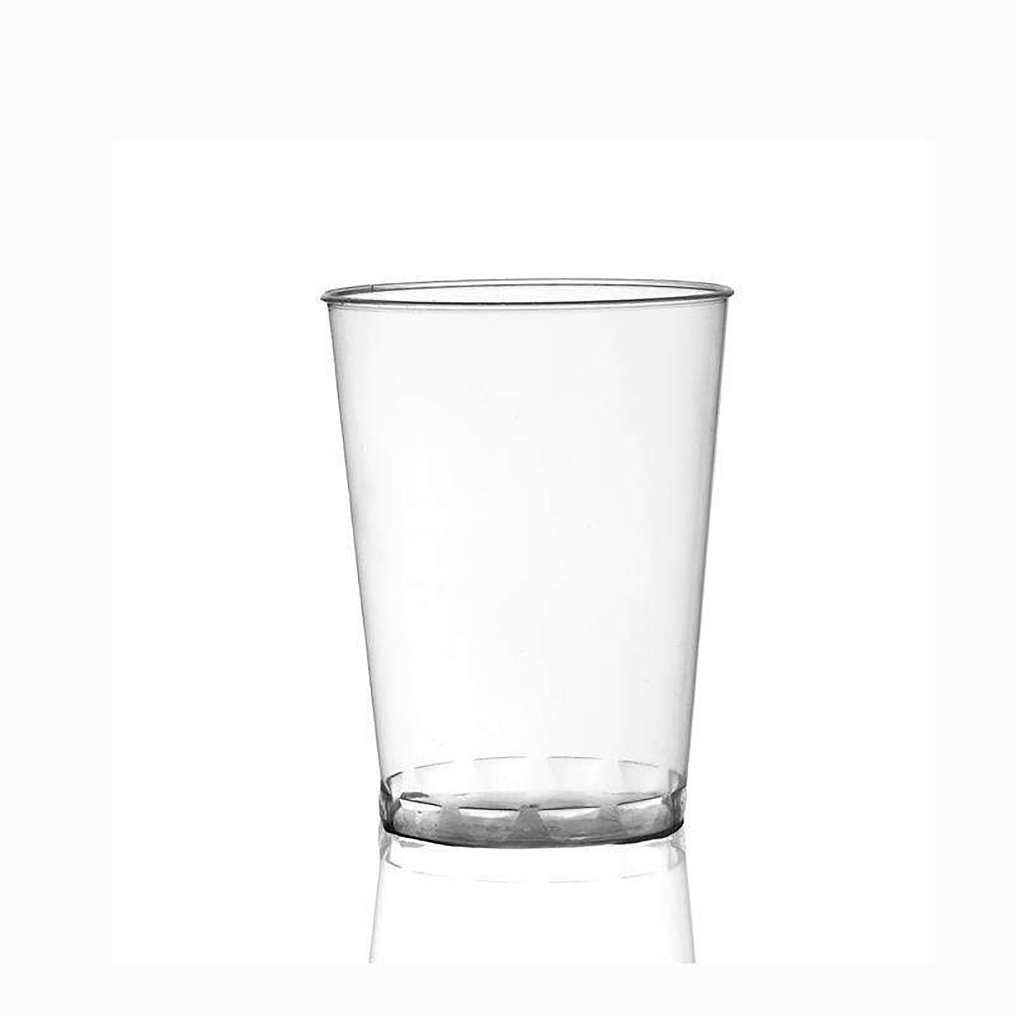 Smarty 8 oz. Crystal Clear Round Plastic Disposable Party Cups 500ct ...