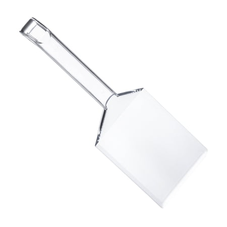 Smarty 10.5" Clear Disposable Plastic Large Serving Spatulas 48ct