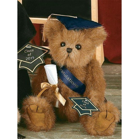 Smarty Graduation Teddy Bear Plush Gift - Class of 2015