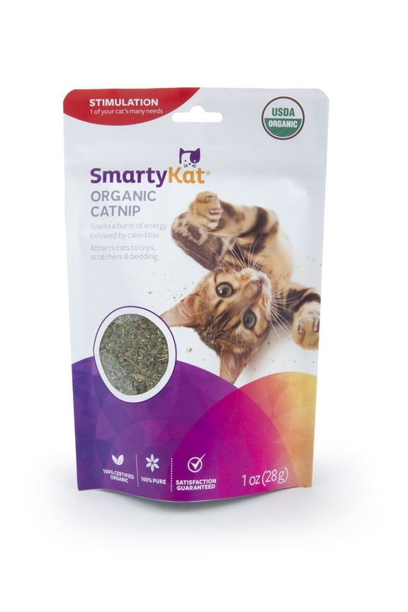 1oz Certified Organic Catnip Cat Attractant