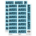 thumbnail image 1 of Smarty Pants Teacher Student School Sticker Set - Light Blue - Gloss Finish - 2.00" Large, 1 of 7