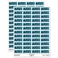 thumbnail image 1 of Smarty Pants Teacher Student School Sticker Set - Light Blue - Matte Finish - 1.25" Mini, 1 of 7