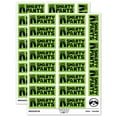 thumbnail image 1 of Smarty Pants Teacher Student School Sticker Set - Light Green - Matte Finish - 2.00" Large, 1 of 7