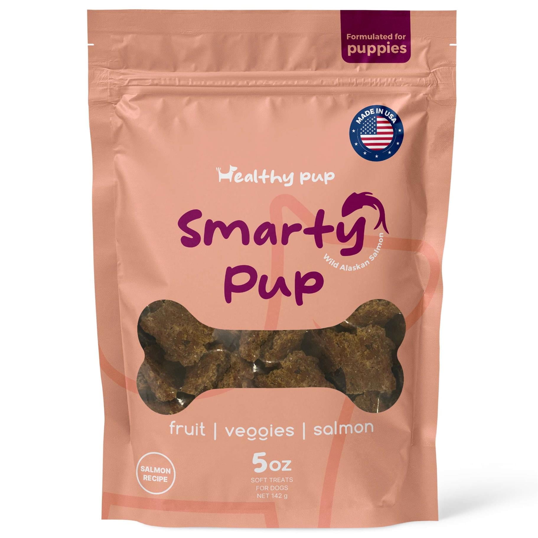 Healthy Pup Smarty Pup Salmon Jerky oz of Fruit, Veggies, and
