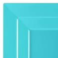 thumbnail image 1 of Smarty Sea Aqua Square Plastic Plates Dinnerware Value Set 240ct, 1 of 9