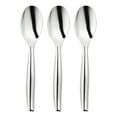 thumbnail image 1 of Smarty 9.75" Silver Disposable Plastic Utensils Serving Spoons 150ct, 1 of 3