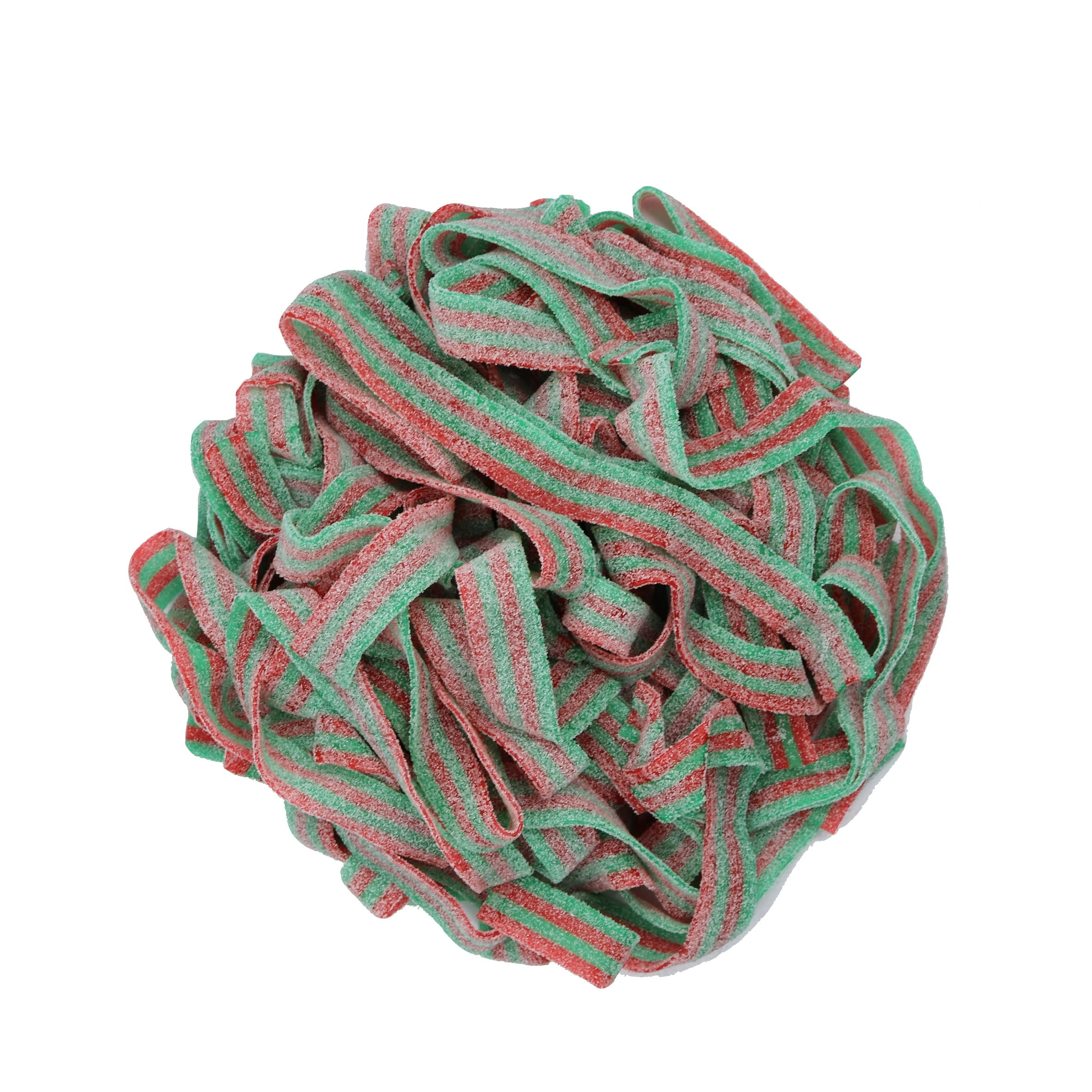 Smarty Stop All Flavor Sour Candy Belts (Strawberry Apple, 1 Pound