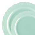 thumbnail image 1 of Smarty Turquoise Vintage Disposable Plastic Dinnerware Value Set 240ct, 1 of 7