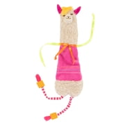 SmartyKat Leggy Llama Kicker Soft Plush Crinkle & Catnip Cat Toys