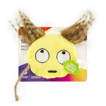 SmartyKat Mouse Moods Eye Roll Cat Toy
