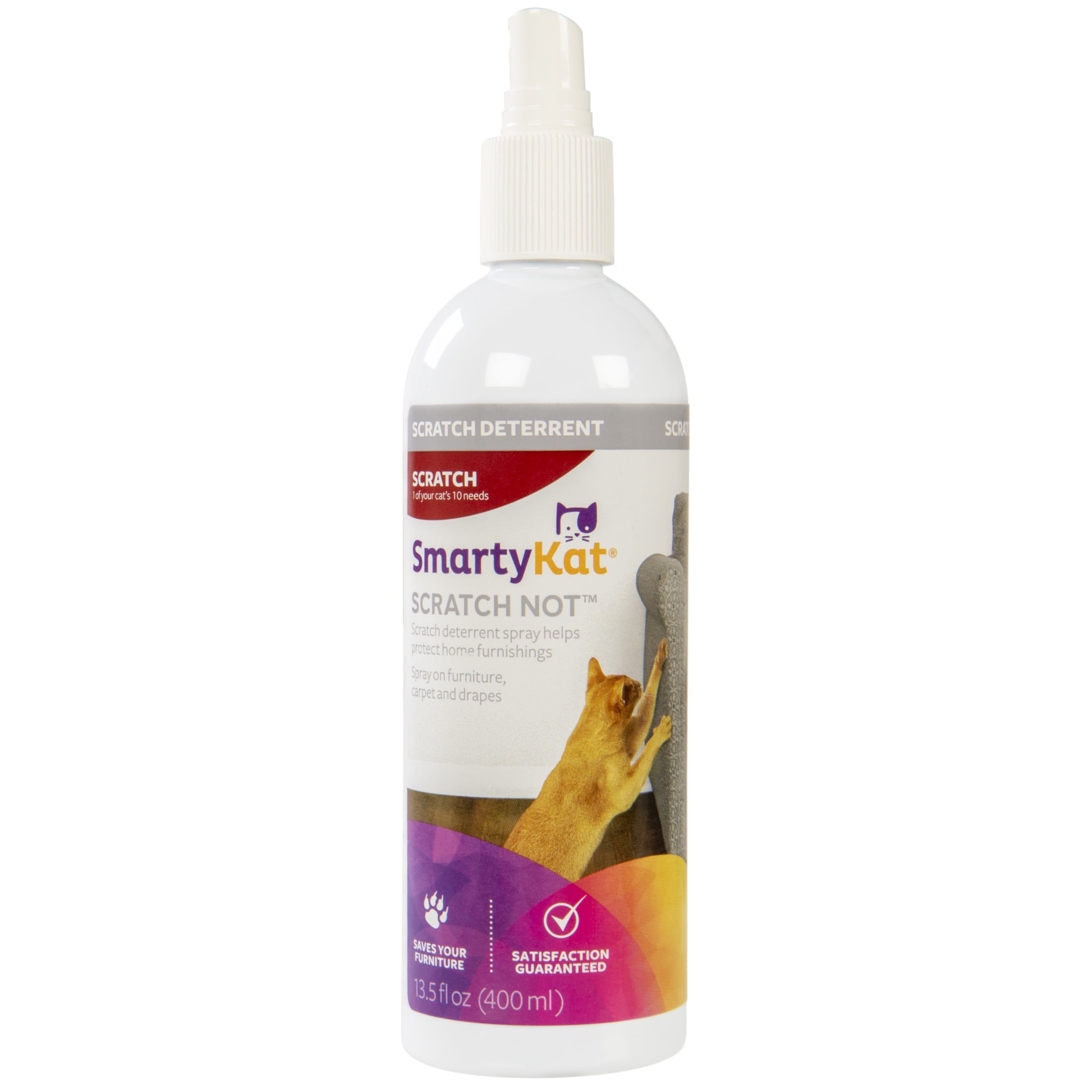 SmartyKat Scratch Not Cat Spray Anti Scratch Training Scratch Deterrent Spray 13.5 fl oz