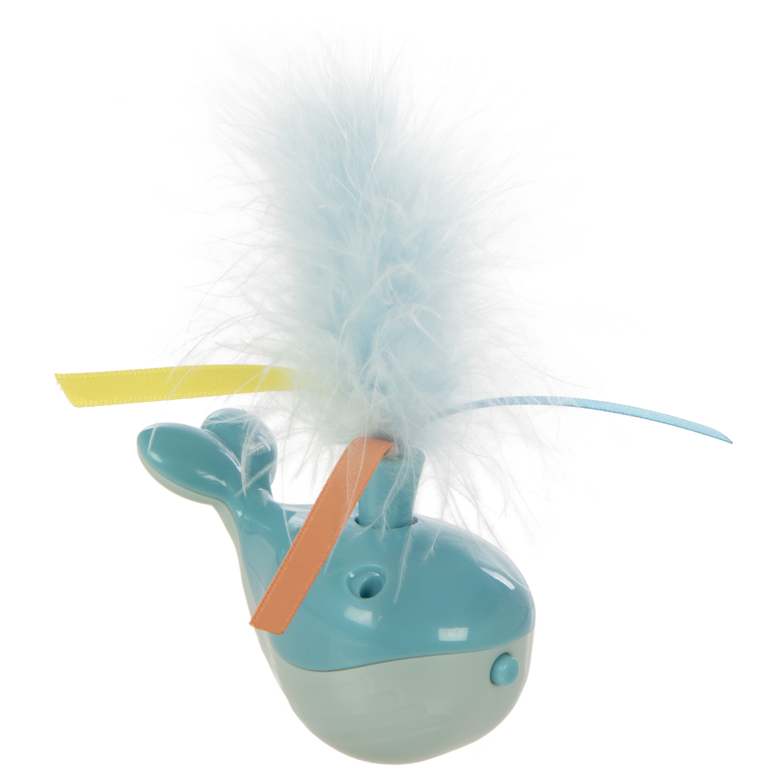 SmartyKat Spout N Spin Automatic Motion Cat Toy with Ribbons