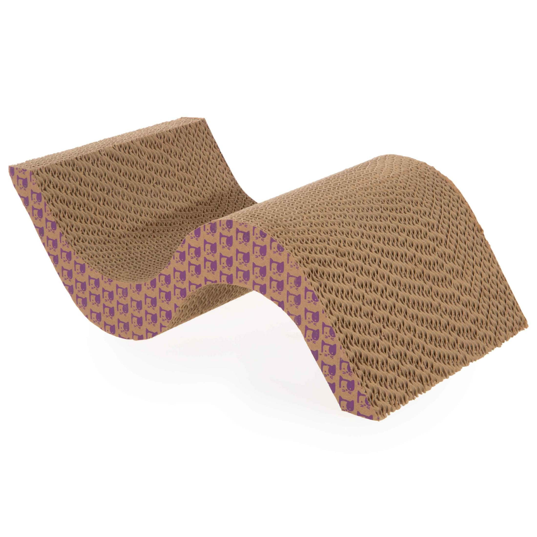 Brown Recycled Paper Catnip-Infused Outdoor Cat House